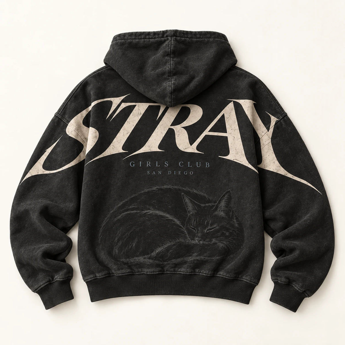 Original Black Pullover — back view